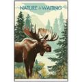 Picture of Nature is Waiting _GroupedProduct_Rectangle_Portrait_Canvas_Framed_