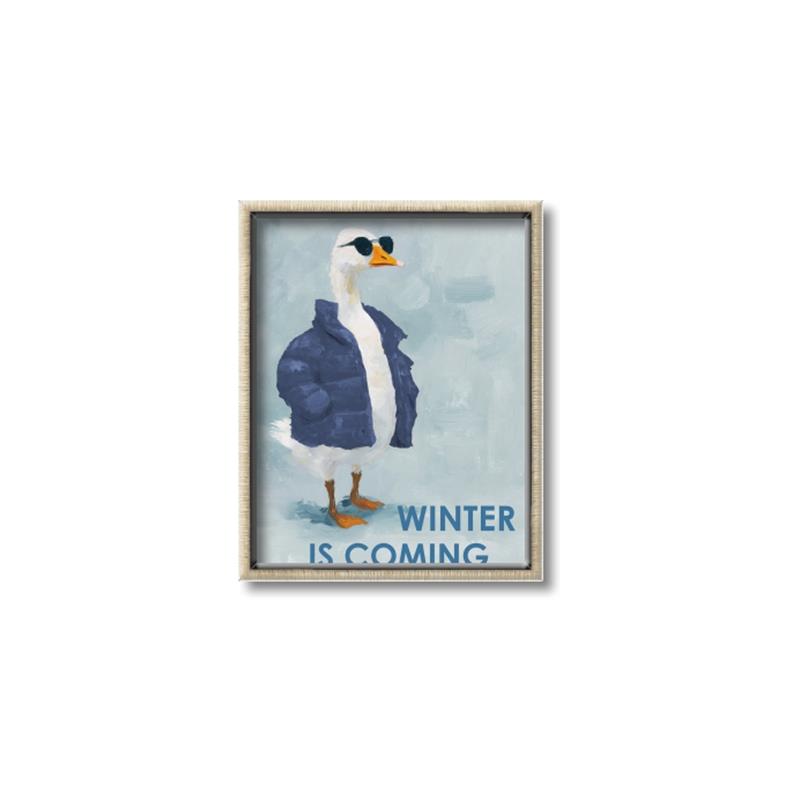 Picture of Winter is Coming I _GroupedProduct_Rectangle_Portrait_Canvas_Framed_