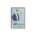 Picture of Winter is Coming I _GroupedProduct_Rectangle_Portrait_Canvas_Framed_