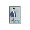 Picture of Winter is Coming I _GroupedProduct_Rectangle_Portrait_Canvas_Framed_