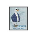 Picture of Winter is Coming I _GroupedProduct_Rectangle_Portrait_Canvas_Framed_