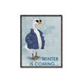 Picture of Winter is Coming I _GroupedProduct_Rectangle_Portrait_Canvas_Framed_
