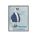 Picture of Winter is Coming I _GroupedProduct_Rectangle_Portrait_Canvas_Framed_