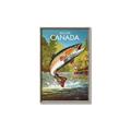 Picture of Canadian Seabass _GroupedProduct_Rectangle_Portrait_Canvas_Framed_