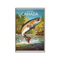 Picture of Canadian Seabass _GroupedProduct_Rectangle_Portrait_Canvas_Framed_