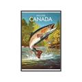 Picture of Canadian Seabass _GroupedProduct_Rectangle_Portrait_Canvas_Framed_
