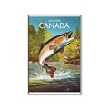 Picture of Canadian Seabass _GroupedProduct_Rectangle_Portrait_Canvas_Framed_