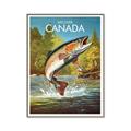 Picture of Canadian Seabass _GroupedProduct_Rectangle_Portrait_Canvas_Framed_