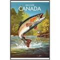 Picture of Canadian Seabass _GroupedProduct_Rectangle_Portrait_Canvas_Framed_
