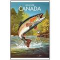 Picture of Canadian Seabass _GroupedProduct_Rectangle_Portrait_Canvas_Framed_
