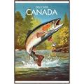 Picture of Canadian Seabass _GroupedProduct_Rectangle_Portrait_Canvas_Framed_