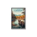 Picture of Canadian Beavers _GroupedProduct_Rectangle_Portrait_Canvas_Framed_