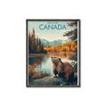 Picture of Canadian Beavers _GroupedProduct_Rectangle_Portrait_Canvas_Framed_