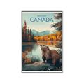 Picture of Canadian Beavers _GroupedProduct_Rectangle_Portrait_Canvas_Framed_