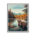 Picture of Canadian Beavers _GroupedProduct_Rectangle_Portrait_Canvas_Framed_