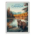 Picture of Canadian Beavers _GroupedProduct_Rectangle_Portrait_Canvas_Framed_