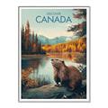 Picture of Canadian Beavers _GroupedProduct_Rectangle_Portrait_Canvas_Framed_