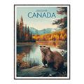 Picture of Canadian Beavers _GroupedProduct_Rectangle_Portrait_Canvas_Framed_