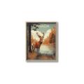 Picture of Canadian Deer _GroupedProduct_Rectangle_Portrait_Canvas_Framed_