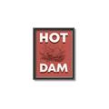Picture of Hot Dam _GroupedProduct_Rectangle_Portrait_Canvas_Framed_