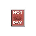 Picture of Hot Dam _GroupedProduct_Rectangle_Portrait_Canvas_Framed_