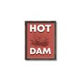 Picture of Hot Dam _GroupedProduct_Rectangle_Portrait_Canvas_Framed_
