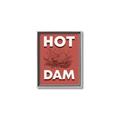 Picture of Hot Dam _GroupedProduct_Rectangle_Portrait_Canvas_Framed_