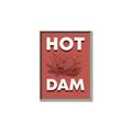 Picture of Hot Dam _GroupedProduct_Rectangle_Portrait_Canvas_Framed_
