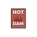 Picture of Hot Dam _GroupedProduct_Rectangle_Portrait_Canvas_Framed_
