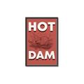 Picture of Hot Dam _GroupedProduct_Rectangle_Portrait_Canvas_Framed_