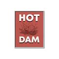 Picture of Hot Dam _GroupedProduct_Rectangle_Portrait_Canvas_Framed_