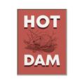 Picture of Hot Dam _GroupedProduct_Rectangle_Portrait_Canvas_Framed_
