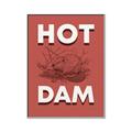 Picture of Hot Dam _GroupedProduct_Rectangle_Portrait_Canvas_Framed_
