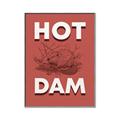 Picture of Hot Dam _GroupedProduct_Rectangle_Portrait_Canvas_Framed_
