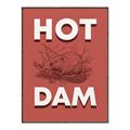 Picture of Hot Dam _GroupedProduct_Rectangle_Portrait_Canvas_Framed_