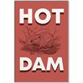 Picture of Hot Dam _GroupedProduct_Rectangle_Portrait_Canvas_Framed_