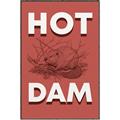 Picture of Hot Dam _GroupedProduct_Rectangle_Portrait_Canvas_Framed_
