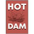 Picture of Hot Dam _GroupedProduct_Rectangle_Portrait_Canvas_Framed_