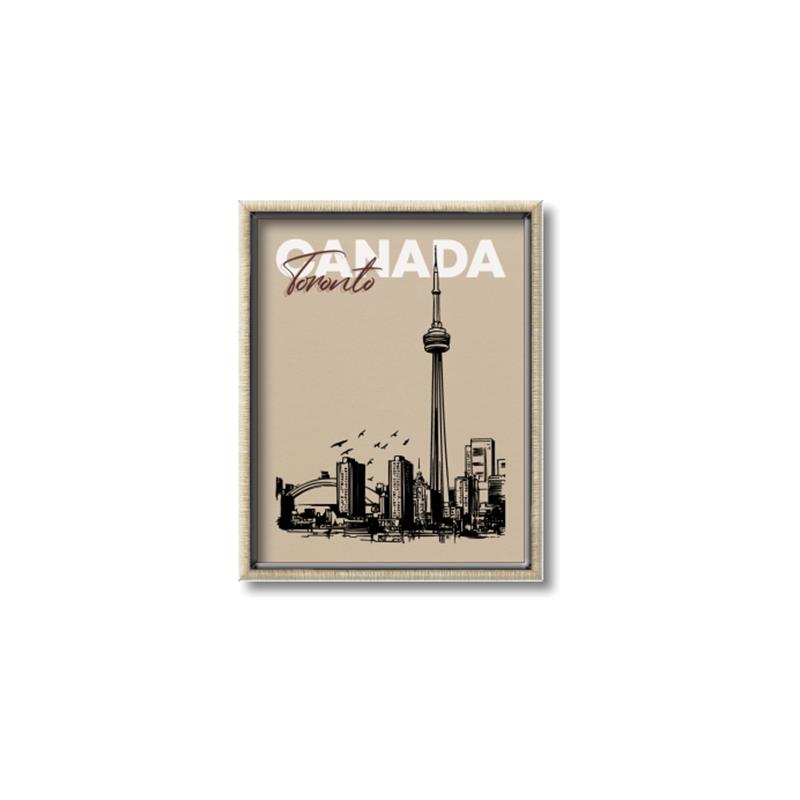 Picture of Torontoscape _GroupedProduct_Rectangle_Portrait_Canvas_Framed_