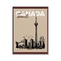 Picture of Torontoscape _GroupedProduct_Rectangle_Portrait_Canvas_Framed_