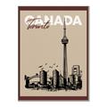 Picture of Torontoscape _GroupedProduct_Rectangle_Portrait_Canvas_Framed_