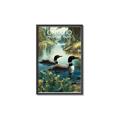 Picture of Still Waters, Wild Shores _GroupedProduct_Rectangle_Portrait_Canvas_Framed_