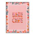 Picture of Babe Cave _GroupedProduct_Rectangle_Portrait_Canvas_Framed_