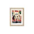 Picture of Café Canine _GroupedProduct_Rectangle_Portrait_Framed_Matted_