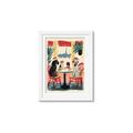Picture of Café Canine _GroupedProduct_Rectangle_Portrait_Framed_Matted_