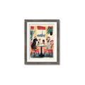 Picture of Café Canine _GroupedProduct_Rectangle_Portrait_Framed_Matted_