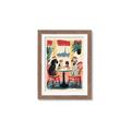 Picture of Café Canine _GroupedProduct_Rectangle_Portrait_Framed_Matted_
