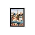 Picture of Tea Time at the Tower _GroupedProduct_Rectangle_Portrait_Framed_Matted_
