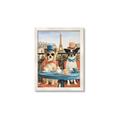 Picture of Tea Time at the Tower _GroupedProduct_Rectangle_Portrait_Framed_Matted_