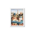 Picture of Tea Time at the Tower _GroupedProduct_Rectangle_Portrait_Framed_Matted_